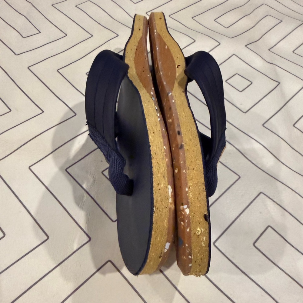 New Hari Mari Navy Flip Flops View 6